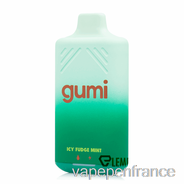 Gumi Bar 8000 Stylo Vape Jetable à La Menthe Et Au Fudge Glacé